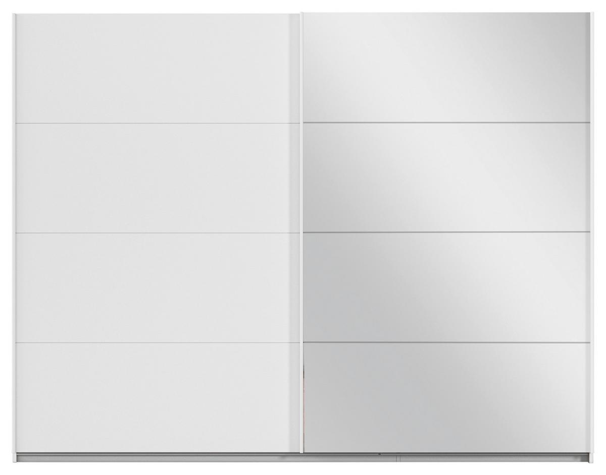 Schwebetürenschrank Scala Weiß B: 271 Cm - Weiß, MODERN, Holzwerkstoff (271/210/57cm) - Rauch Möbel