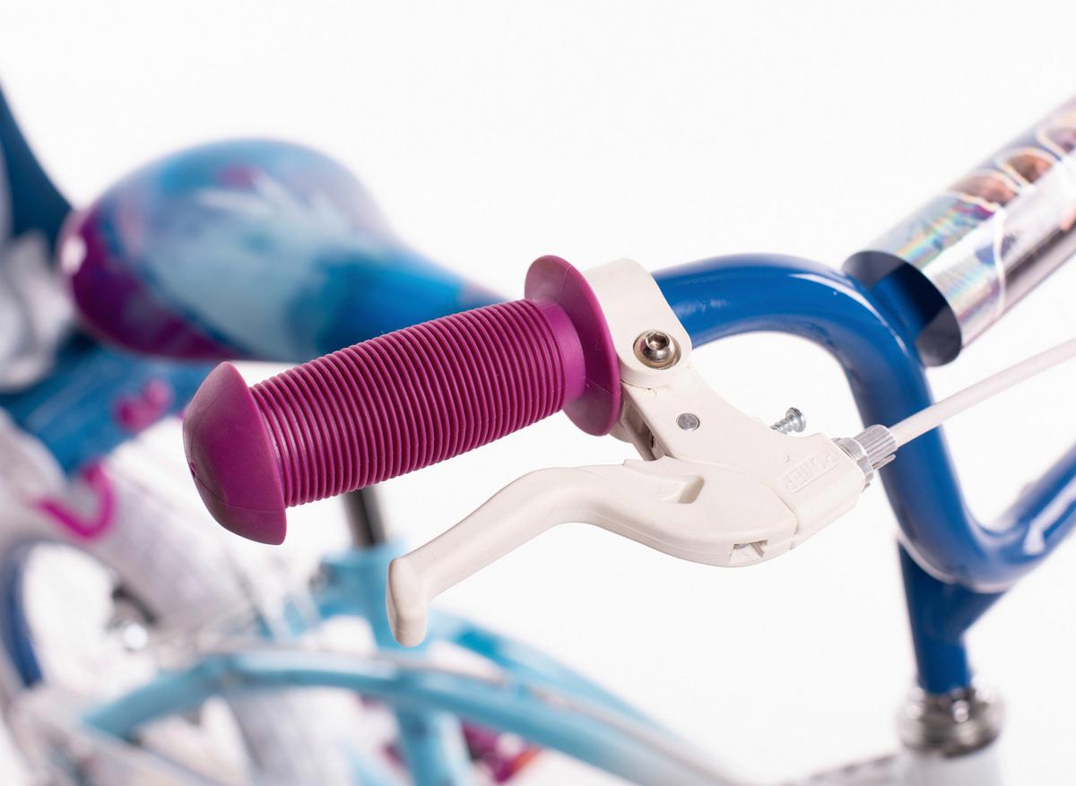 Kinderfahrrad 14 Zoll Huffy Disney Frozen Inkl. Stützräder - Hellblau, Basics, Kunststoff/Metall (54/74/97cm)