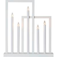 LED-Kerze 410951 Frame - Weiß, Basics, Holz/Kunststoff (45/8/51cm) - Eglo