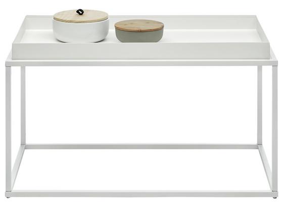 Odkladací Stolík Club Ny - biela, Moderný, kov (80/45/45cm) Odkladací Stolík Club Ny - biela, Moderný, kov (80/45/45cm)