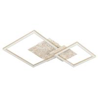 LED-Deckenleuchte, 4000k Cristiano - Champagner, Basics, Kunststoff/Metall (70/47/6,8cm)