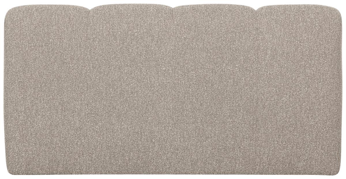 Sitzbank Mojo Beige B: 164cm - Beige/Schwarz, MODERN, Textil (164/83/73cm) - Livetastic