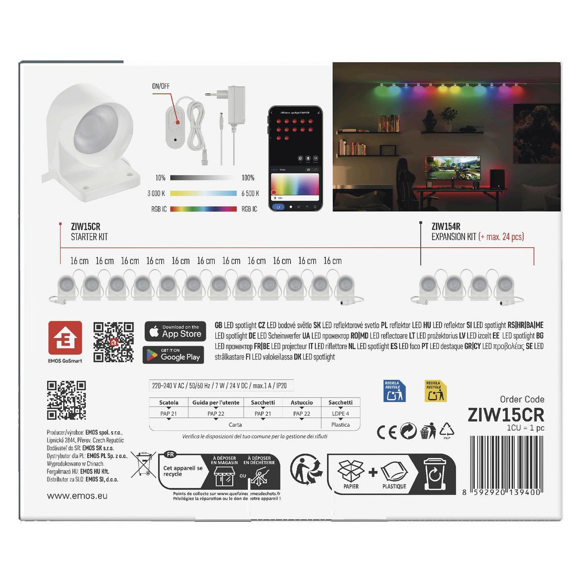 Led Reflektor Gosmart 12 Részes - Basics