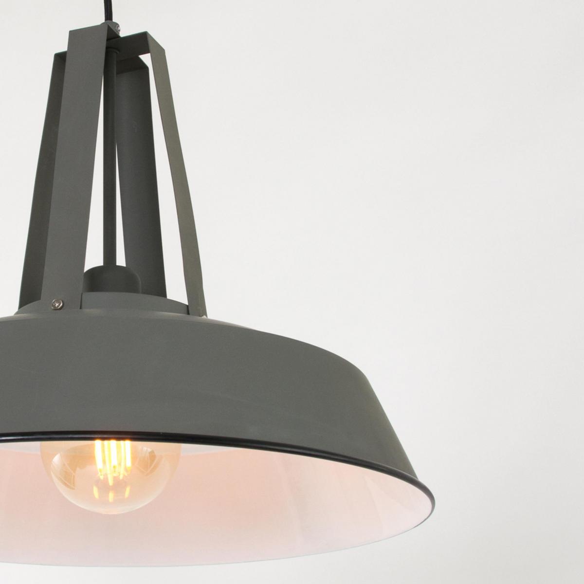 Pendelleuchte Eden - Grau, Trend, Metall (42/45-200/42cm)