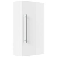 MIDISCHRANK Weiß Hochglanz B: 35cm - Weiß Hochglanz, Basics, Holzwerkstoff (35/62/16,6cm) - MID.YOU