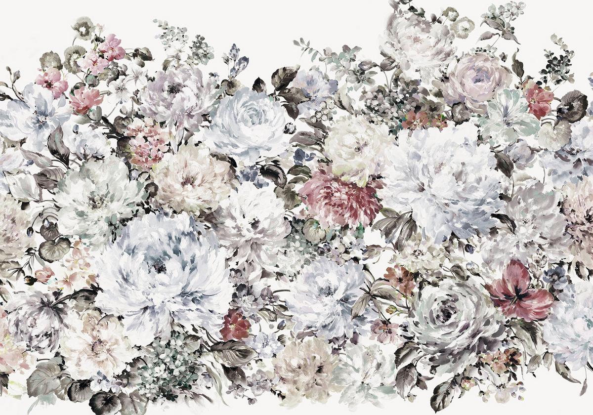 Fototapete Posy - Multicolor, Trend, Papier (400/280cm) - Komar