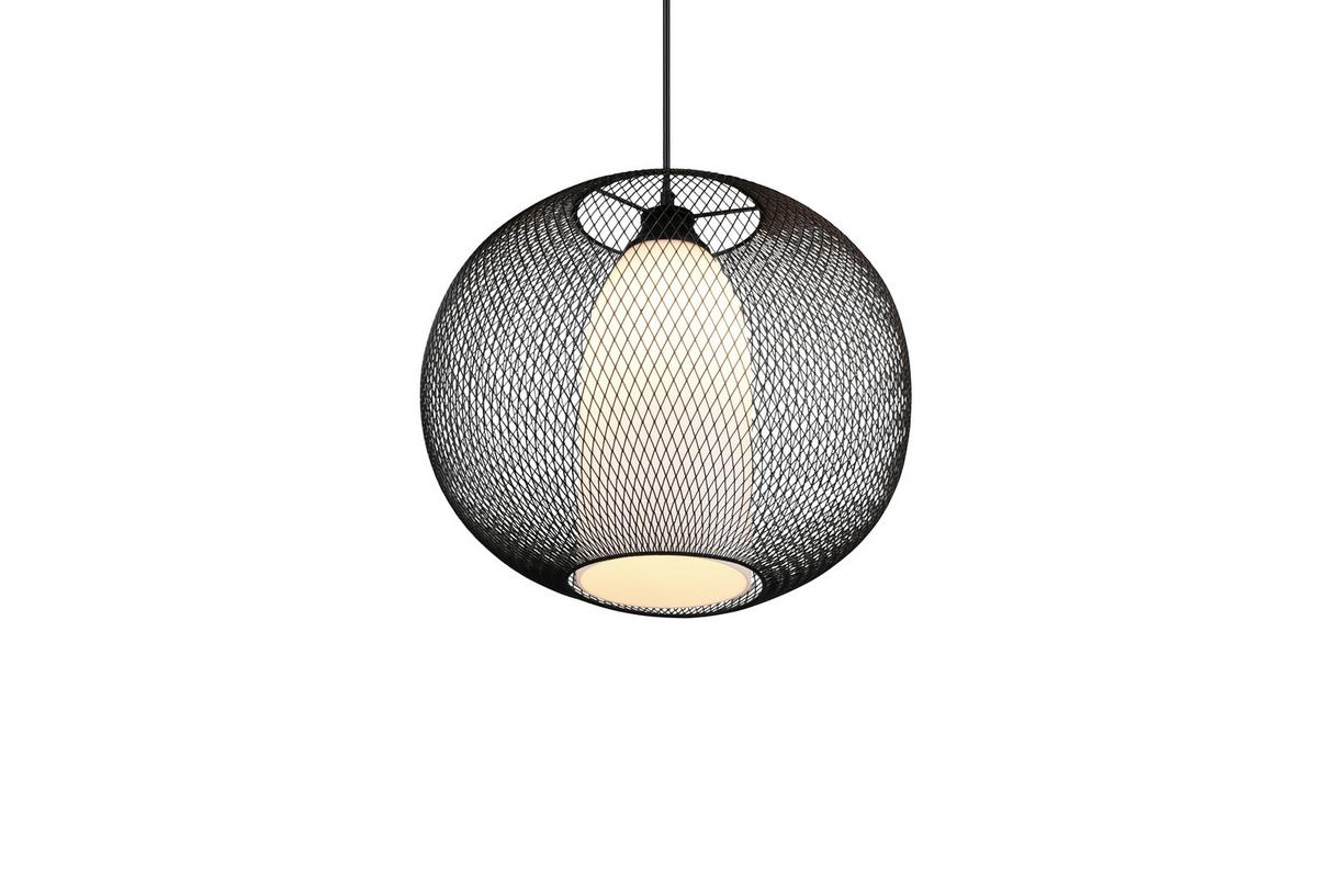 Pendelleuchte 313900132 Filo - Schwarz/Weiß, KONVENTIONELL, Glas/Metall (40/150cm) - Trio Leuchten