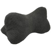 NACKENKISSEN BONE - Anthrazit, MODERN, Textil (18/35cm) - Luca Bessoni