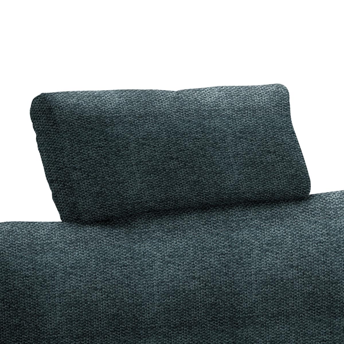 Opěrka hlavy LILLE, petrolejový velur - petrolej, Moderní, textil (58/23/10cm) - Mömax
