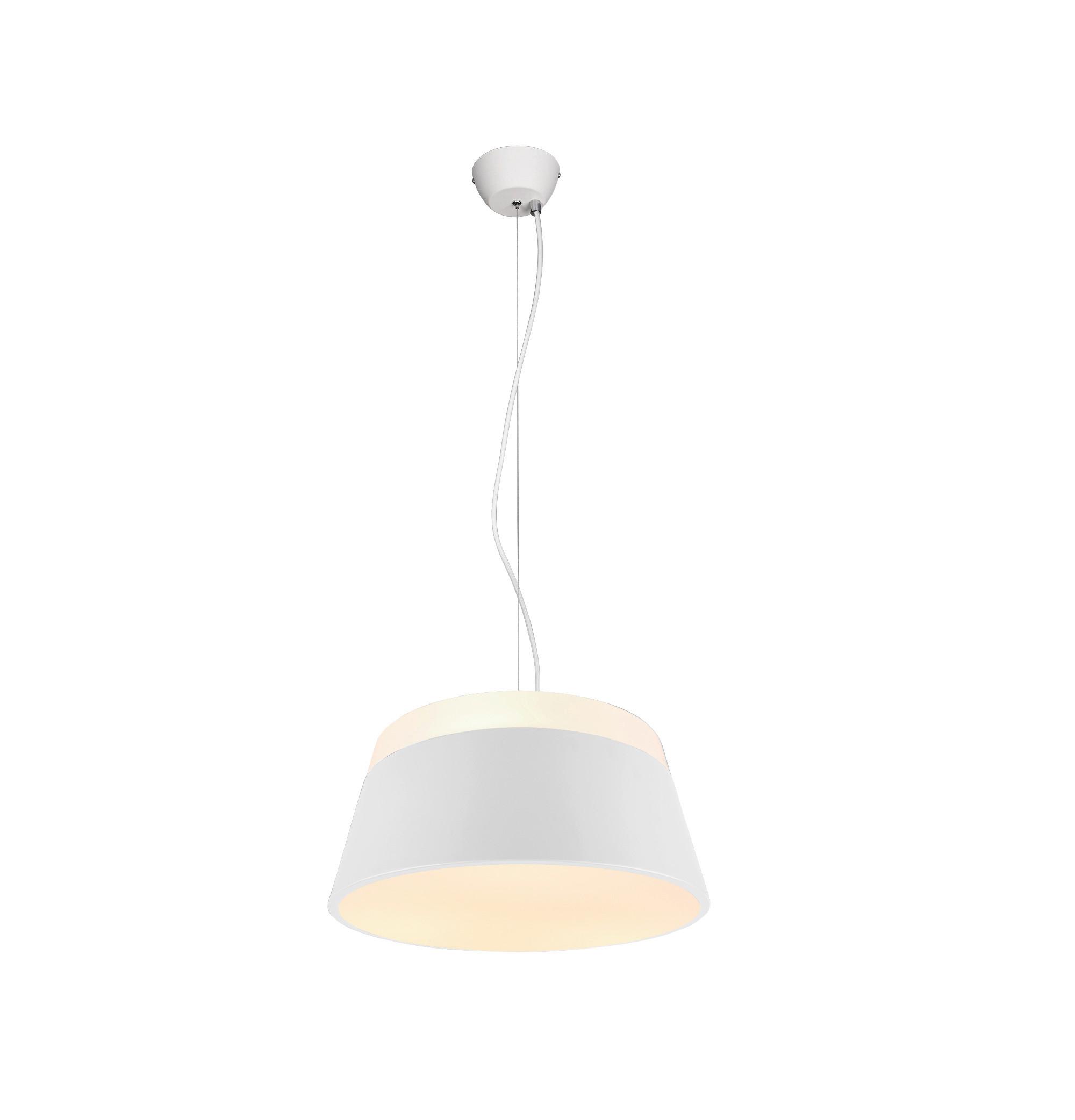 Pendelleuchte 308900331 Baroness - Weiß, Basics, Kunststoff/Metall (45/150cm) - Trio Leuchten