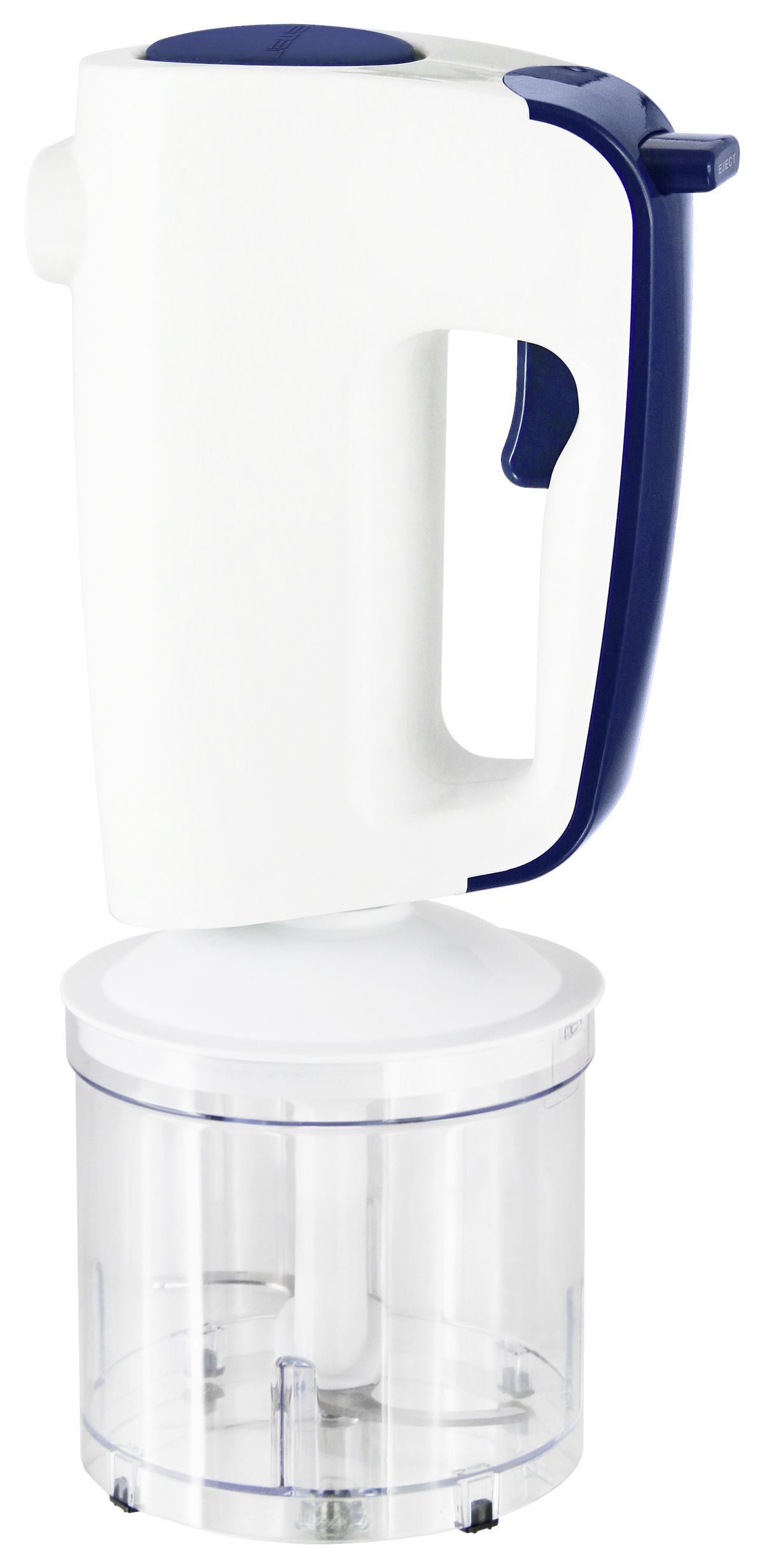 RUČNÍ MIXÉR GERDA - bílá/modrá, kov/plast (18,8/8/15cm) - Insido
