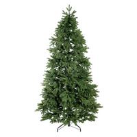 Weihnachtsbaum Roswell - Grün, Basics, Kunststoff/Metall (122/210/122cm)