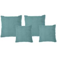Zierkissenset Vouge Mintgrün, 4 Stück, B: 42 Cm - Mintgrün, KONVENTIONELL, Textil (42/53/42/53cm) - Livetastic