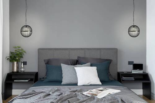 Hängeleuchte 14994h2 - Schwarz, Basics, Metall (40/120cm) - Globo