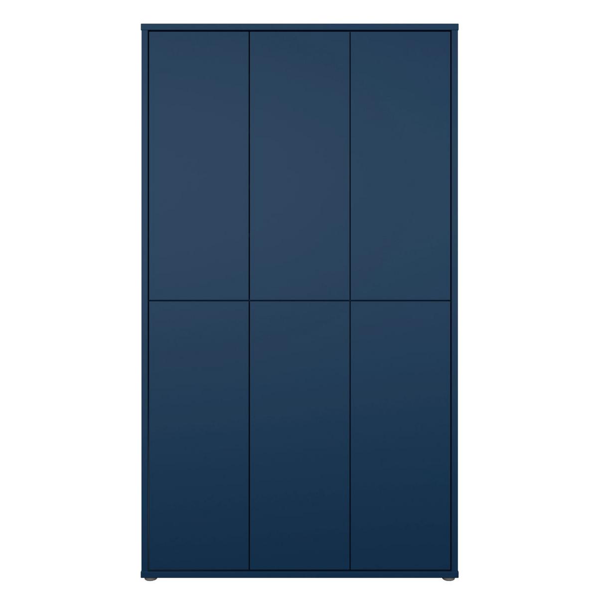 Botník barva modrá - terracotta/barvy břidlice, Moderní, kompozitní dřevo (109,2/191,9/34,9cm)