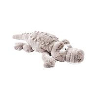 PLYŠOVÉ ZVIERATKO Krokodil, 85cm - krémová/taupe, textil (85cm) - Modern Living