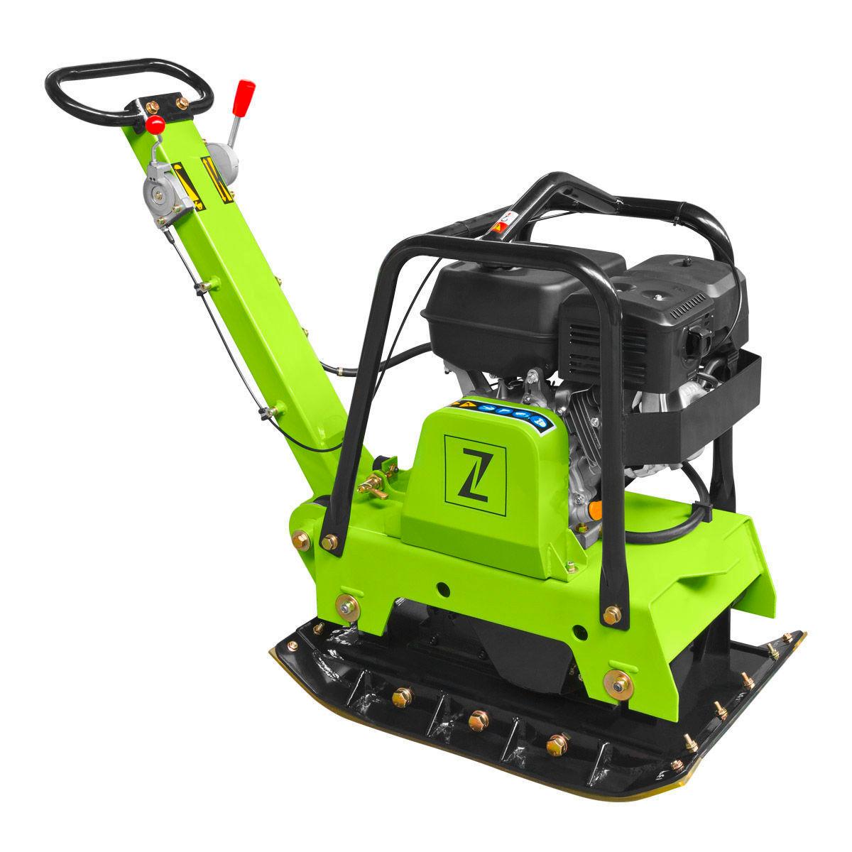 Rüttelplatte Zi-rpe60 4100 W Gummimatte - Grün, Basics, Metall (77,5/112/42,5cm) - Zipper