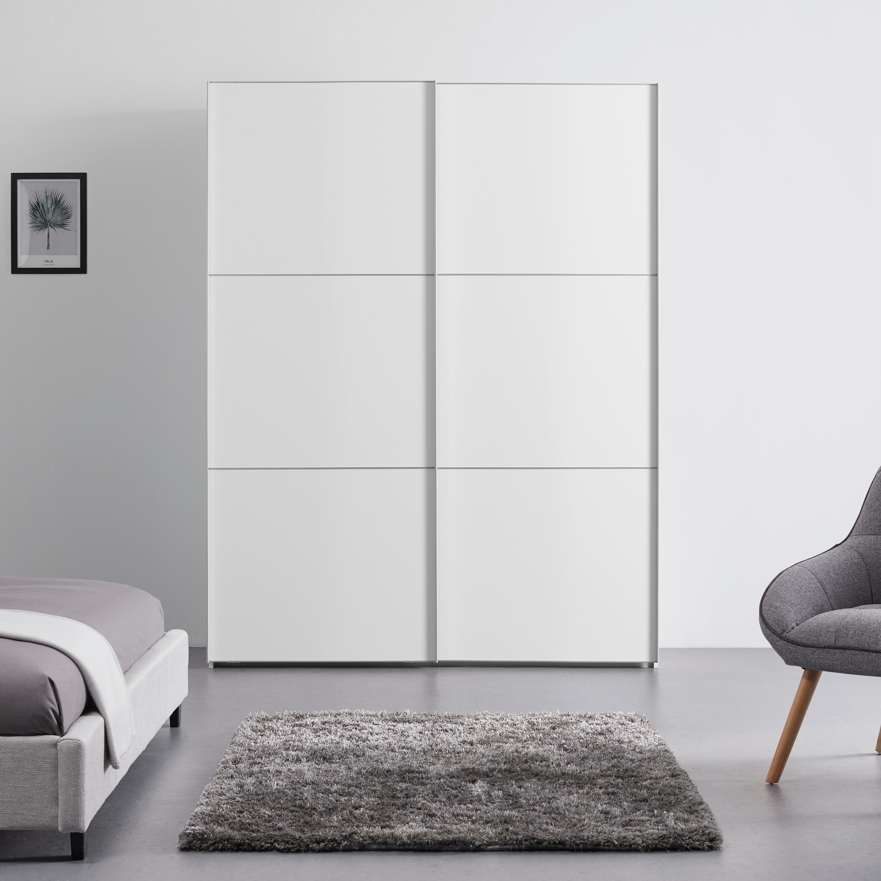 Schwebetürenschrank INCLUDO Weiß Zimmer