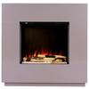 Elektrokamin Bg00752-14 - Grau, Basics, Holzwerkstoff/Metall (80/76/26cm)