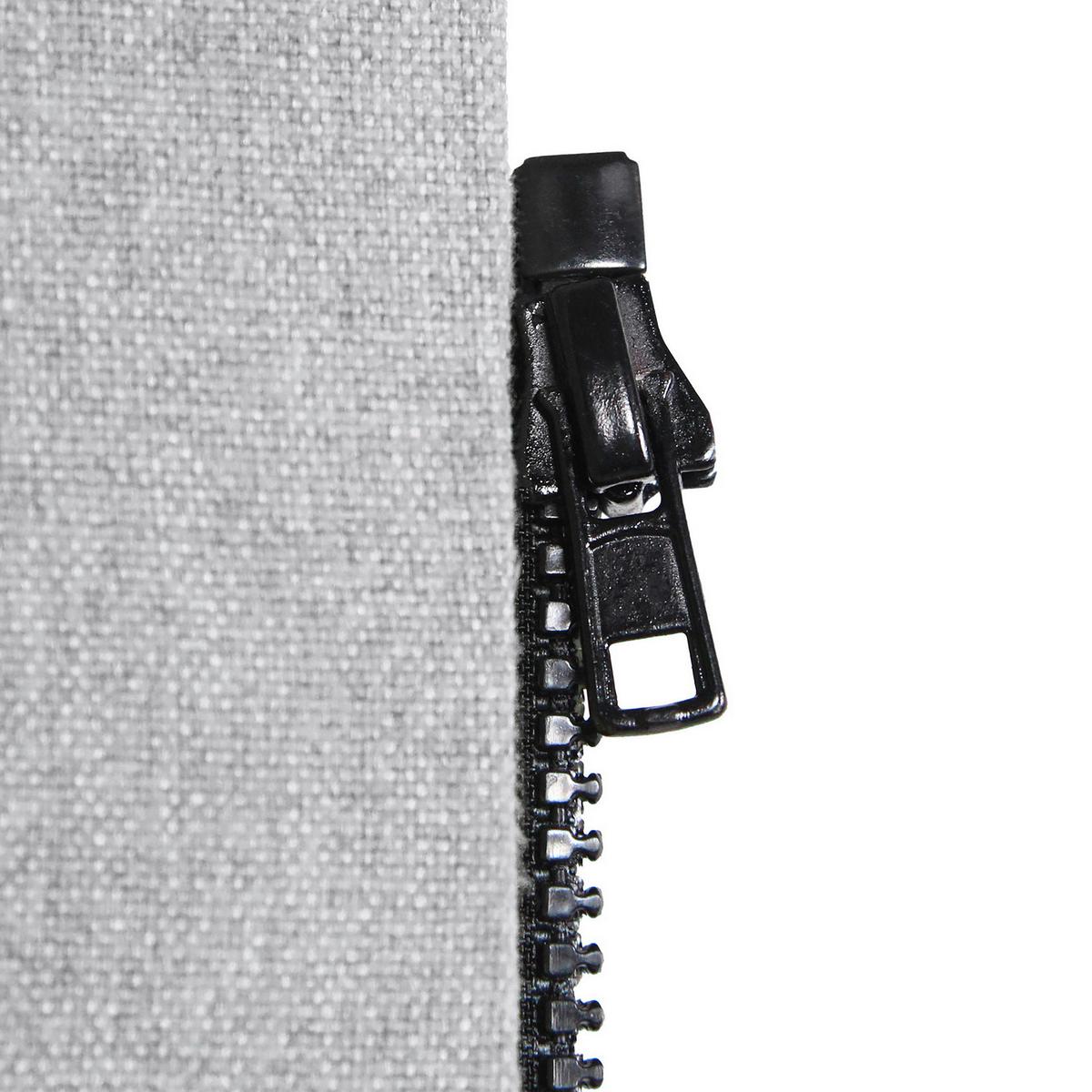 Trennwand Flexmiut - Hellgrau, Basics, Kunststoff/Textil (60/177/3cm) - MID.YOU