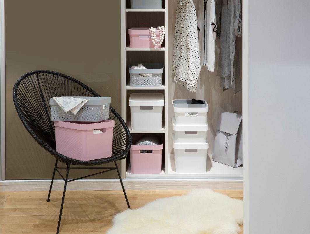 Úložný Box Infinity White - Moderný, plast (36,3/22,2/27cm)