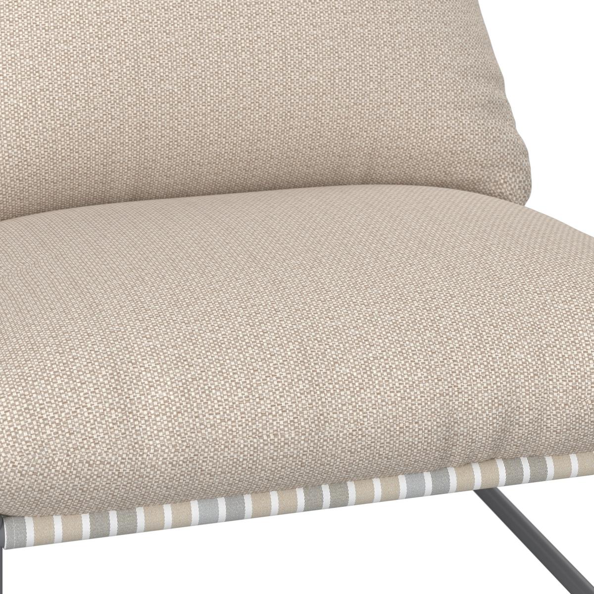 BALKÓNOVÁ ZOSTAVA LINO - viacfarebná/tmavosivá, Modern, kov/textil - Bessagi Garden