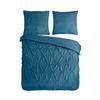 Bettwäsche Elegance Blau Petrol 200x200cm - Petrol, Basics, Textil (200/200cm)