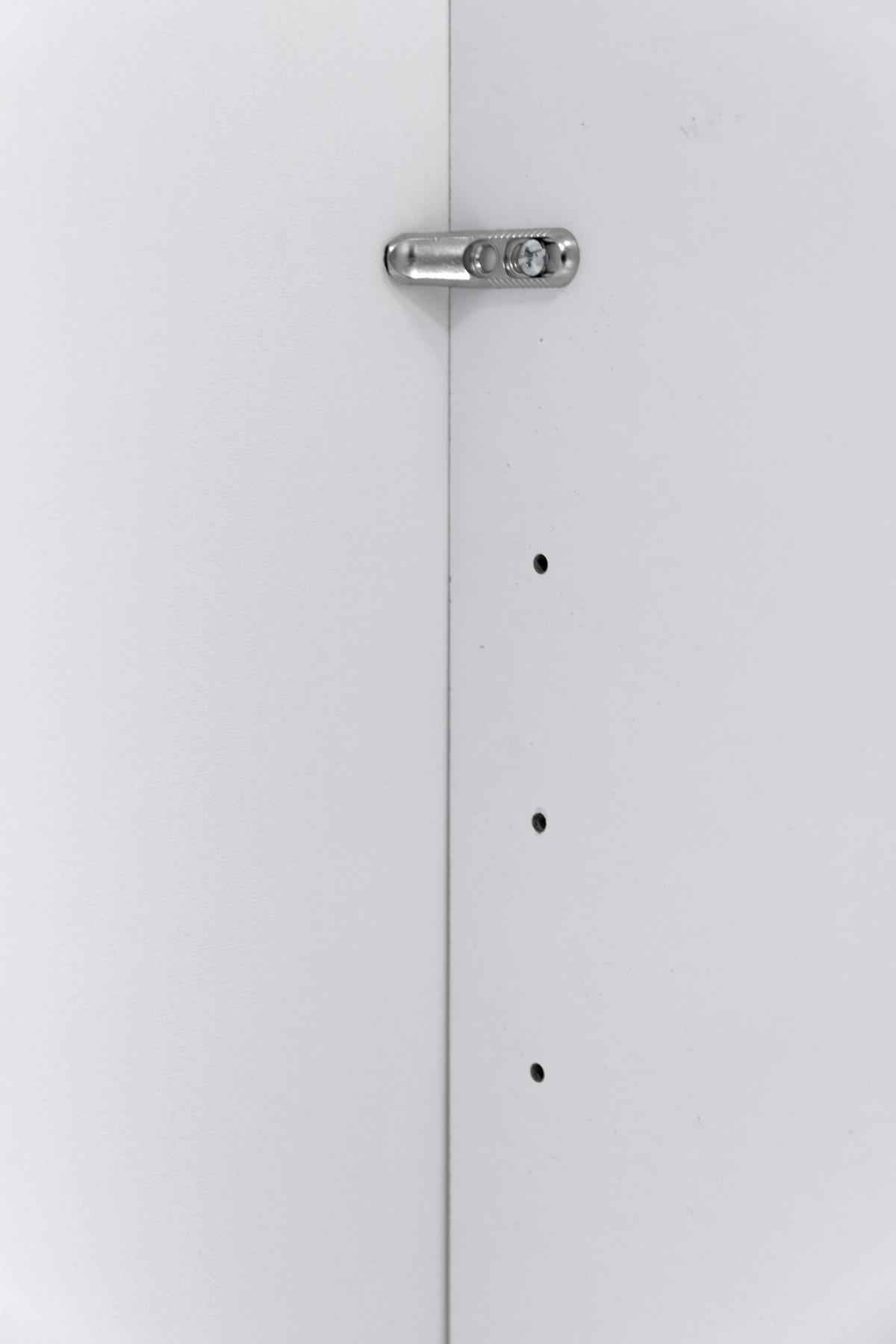 SCHIEBETÜRENSCHRANK Viva Weiß Hochglanz B: 150cm - Weiß Hochglanz/Weiß, MODERN, Holzwerkstoff (150/210/62cm) - P & B