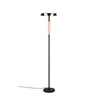 LED-Stehleuchte 454910132 Celeste - Schwarz/Grau, Design, Glas/Metall (33/160cm) - Trio Leuchten