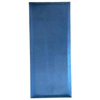 čalouněný panel 2ks, 70x30cm obdélník, tmavě modrá - tmavě modrá, Basics, textil (70/30/4cm) - MID.YOU