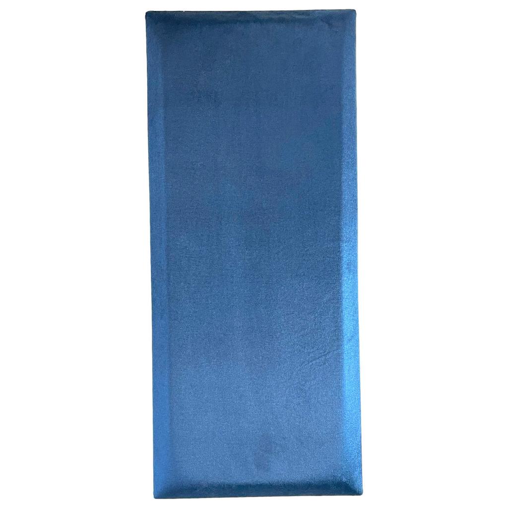 Polsterpaneel 2er-Set 70x30 cm rechteckig, Dunkelblau
