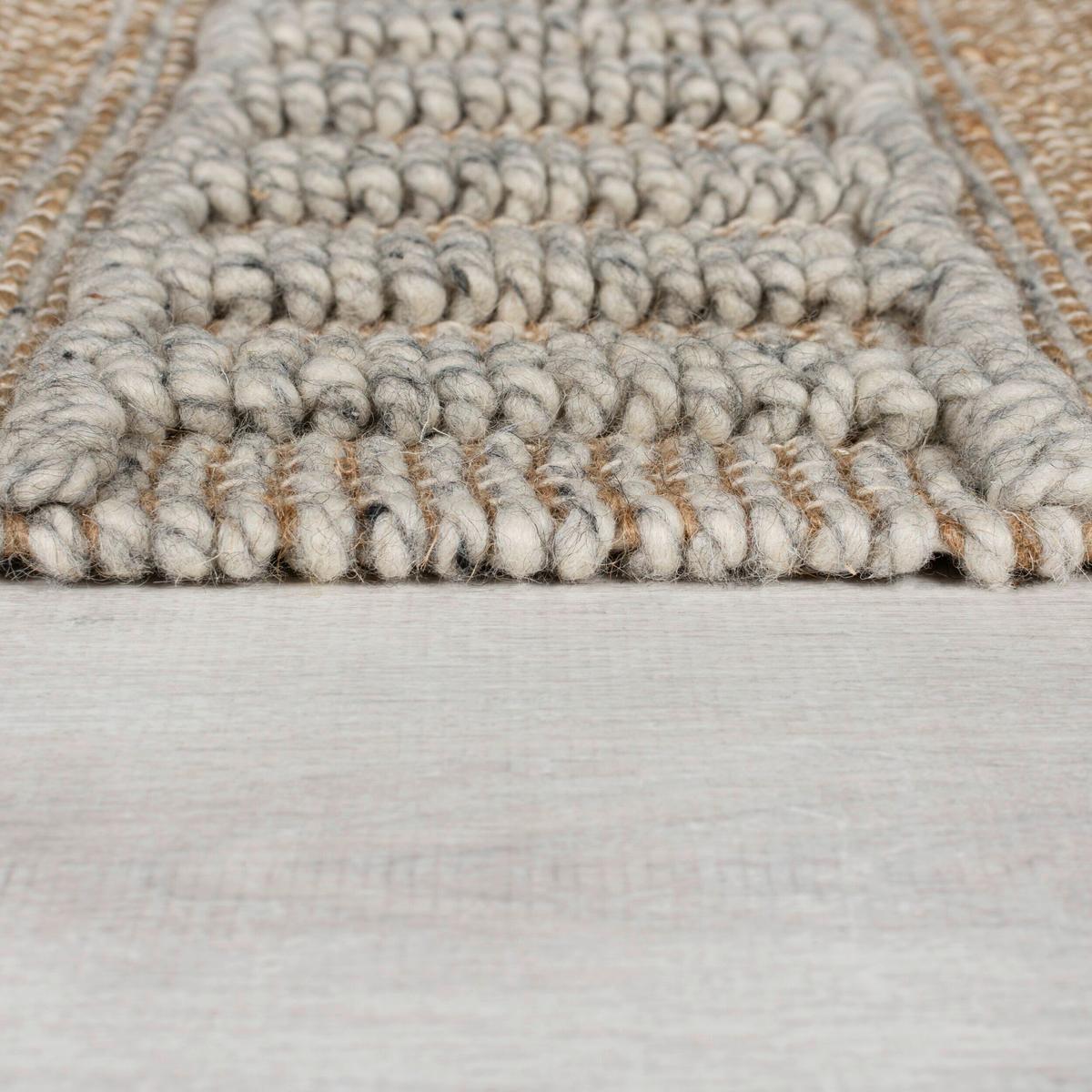 Handwebteppich Medina - Naturfarben, KONVENTIONELL, Textil (120/170cm)
