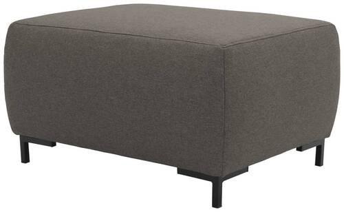 Hocker Looks Vi - Schwarz/Grau, Design, Textil (88/44/68cm) - LOOKS by W.Joop