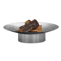 Feuerschale Grace M Edelstahl - Edelstahlfarben, Basics, Metall (58/58/13,6cm)