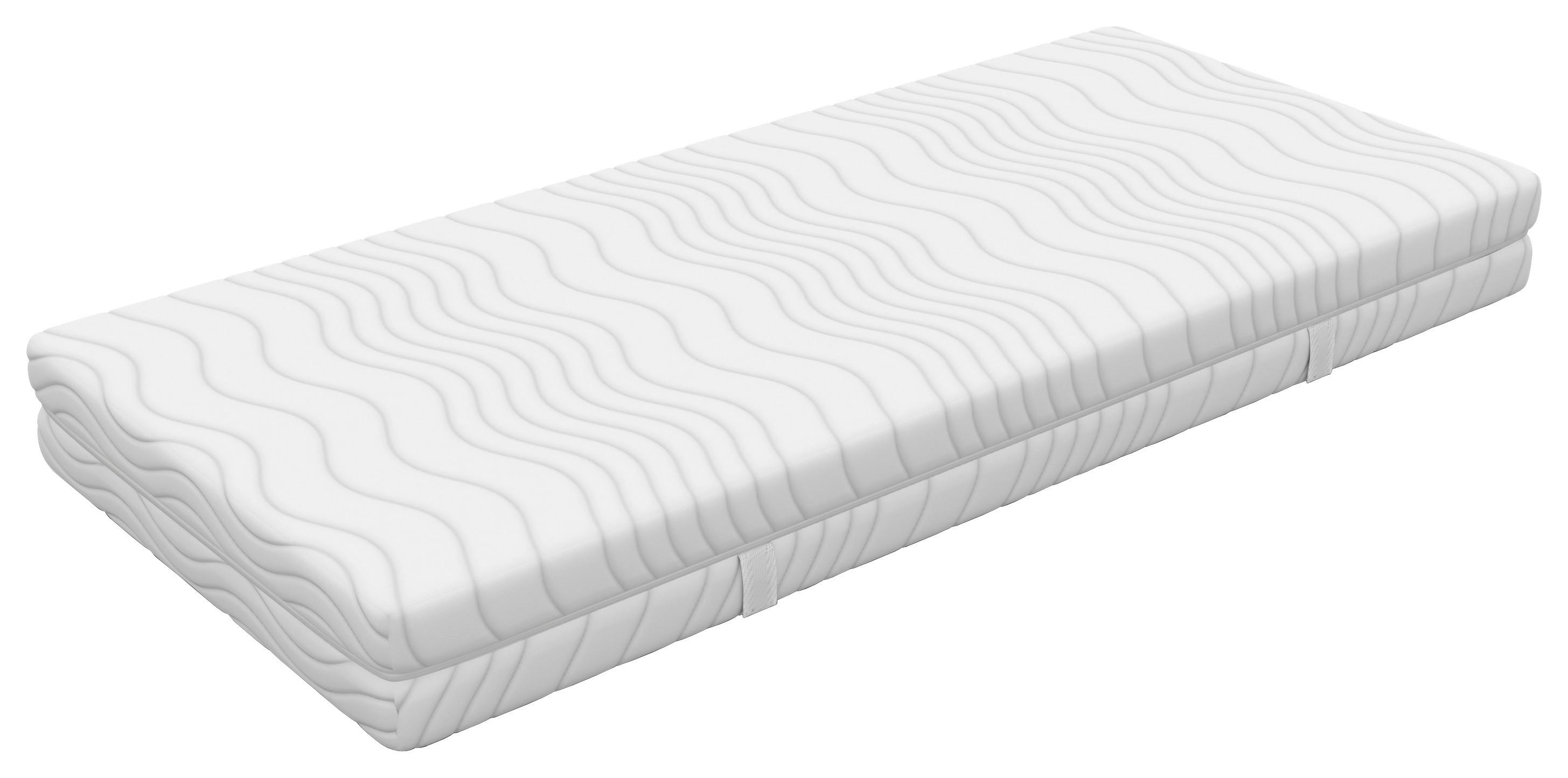 Kaltschaummatratze Nizza Comfort 120x200 Cm H3 - Weiß, Textil (120/200cm) - Primatex Deluxe