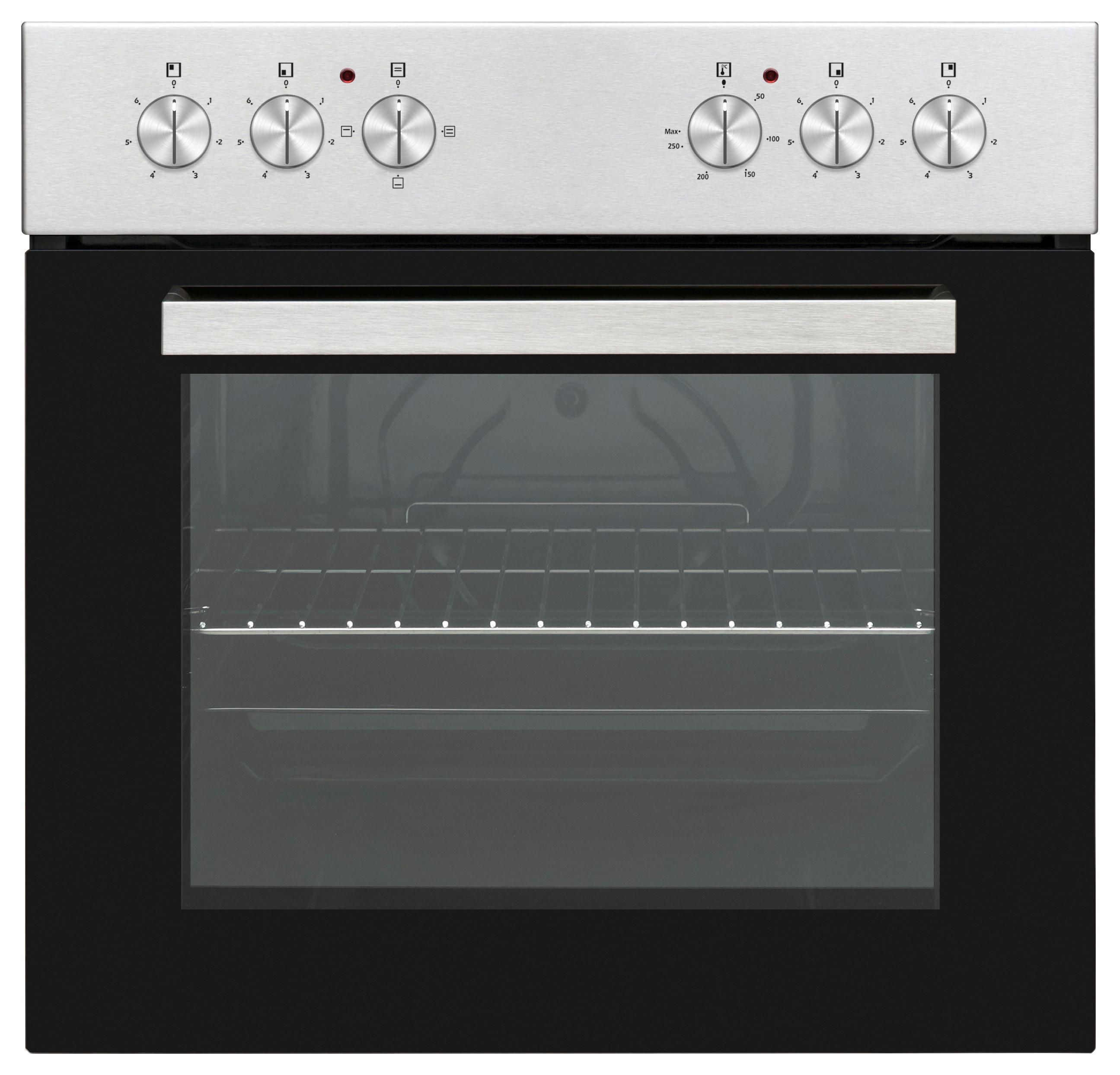 MID.YOU Küchenzeile Wito mit Geräten 280 cm Weiß/Grau Modern