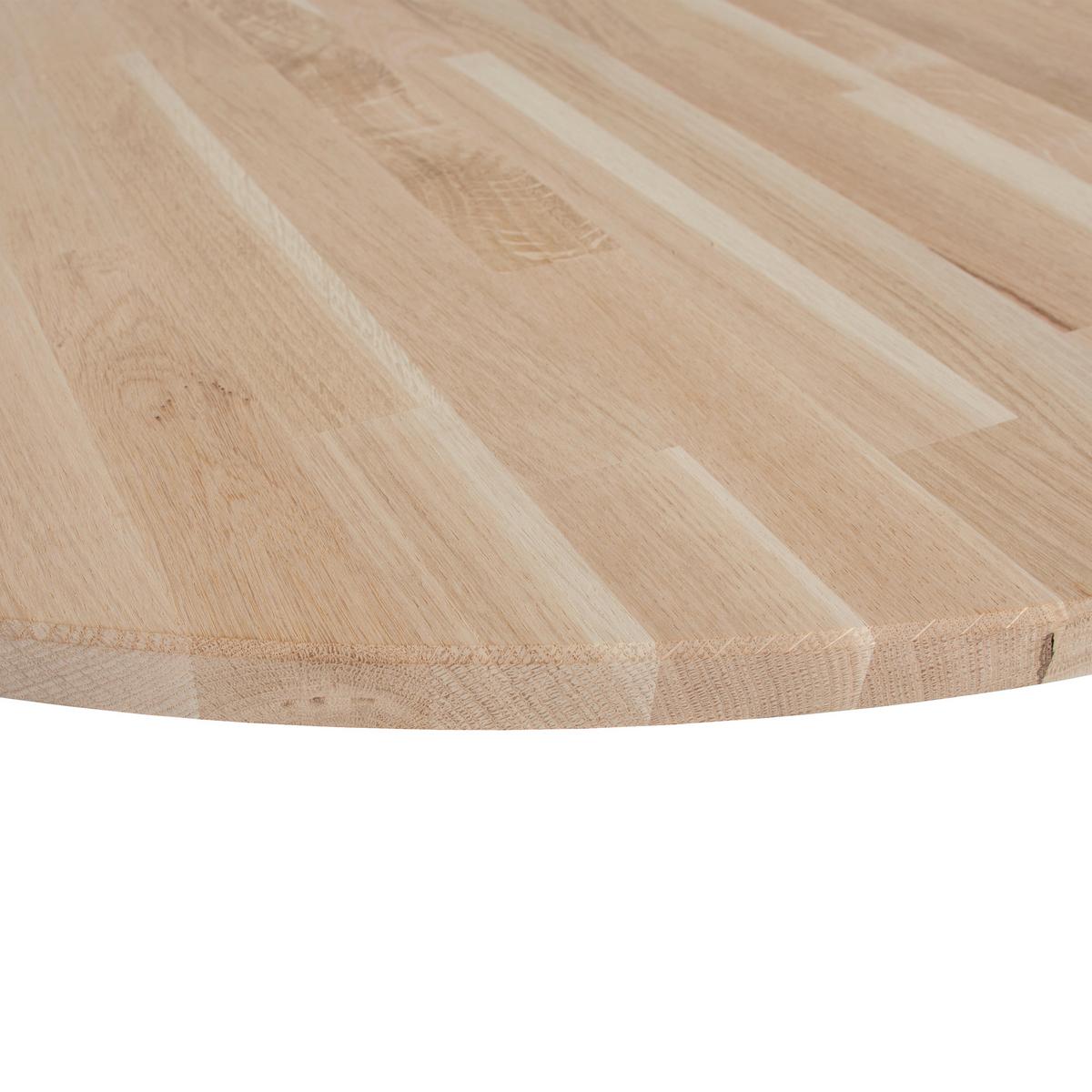 TISCHPLATTE Tablo Eichefarben L: 120cm - Eichefarben, MODERN, Holz (120/120/3cm) - Livetastic