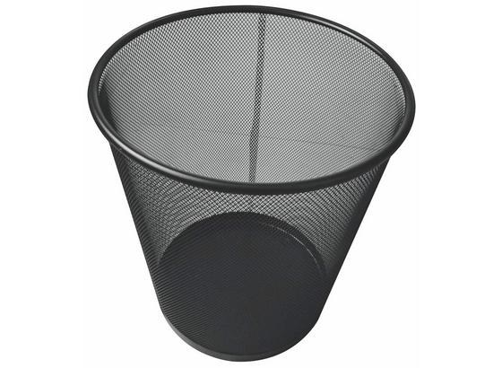 Papierkorb Mesh - Schwarz, MODERN, Metall (30,5/34,5cm) Papierkorb Mesh - Schwarz, MODERN, Metall (30,5/34,5cm)