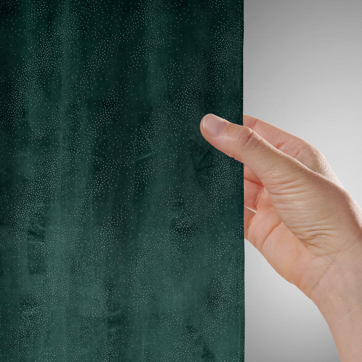 HOTOVÝ ZÁVĚS LUCIA - zelená, textil (140/245cm) - Mömax