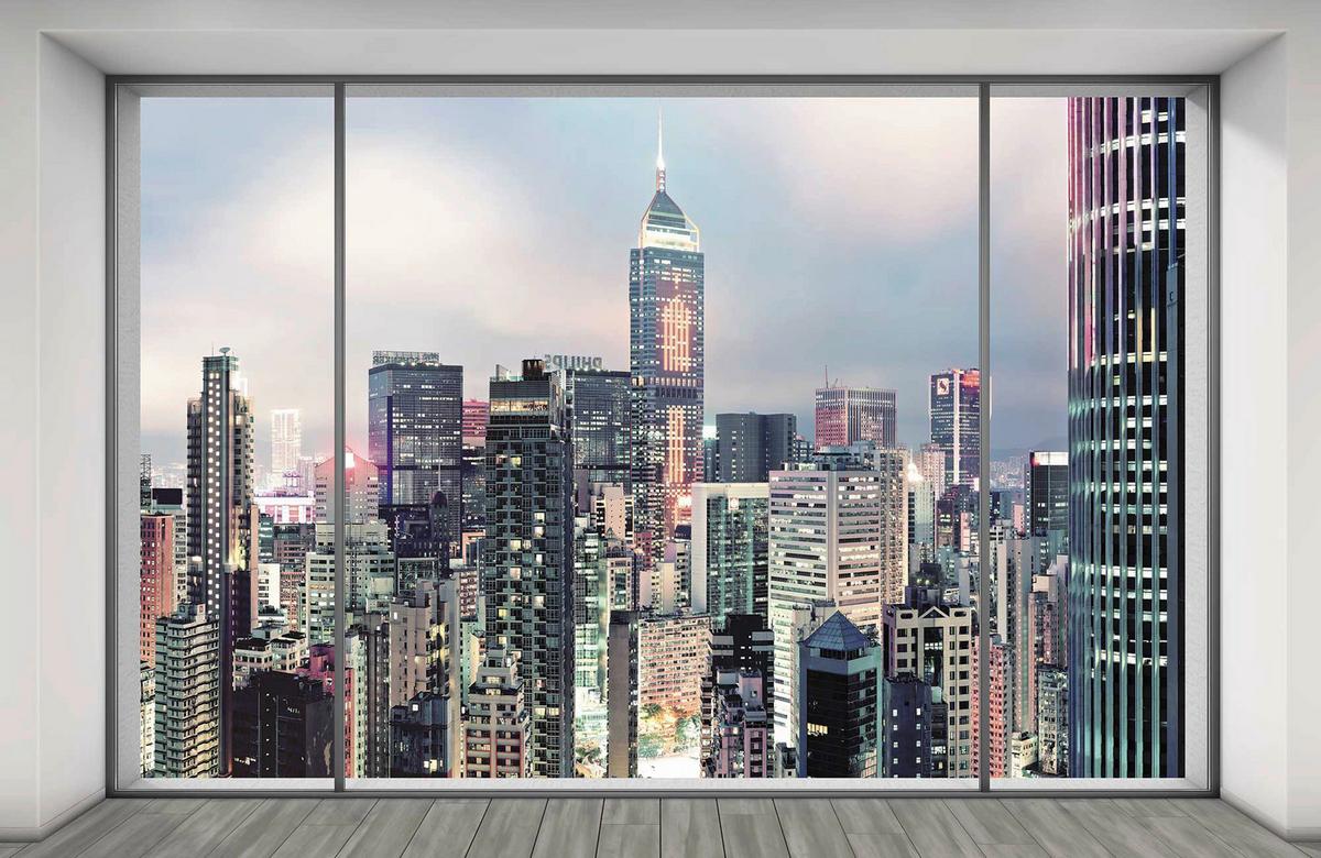 Vliestapete Suite - Grau, Basics (400/260cm) - Komar