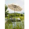 Sonnenschirm Orlando BxHxT: 270x250x270 Naturfarben - Anthrazit/Naturfarben, Basics, Textil/Metall (270/250/270cm) - Schneider