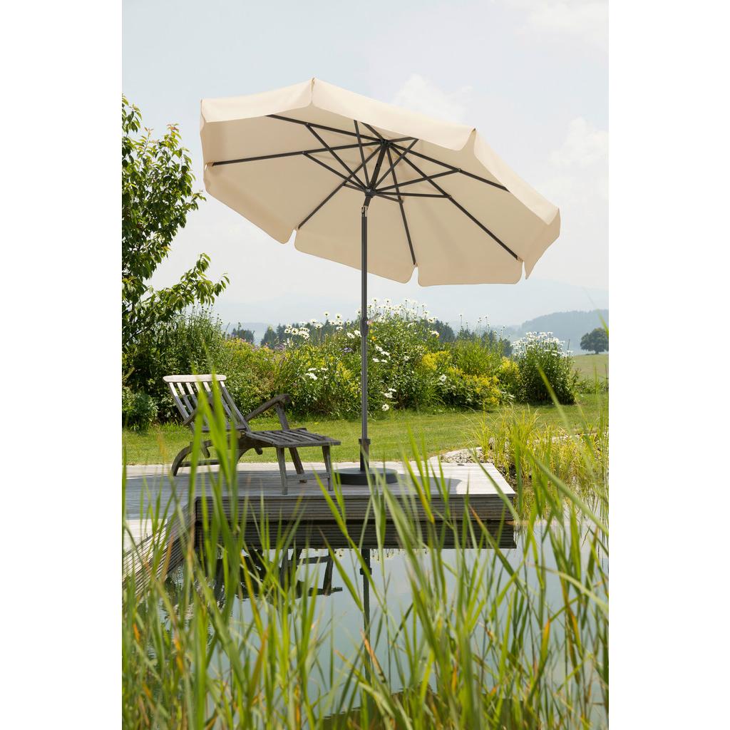 Sonnenschirm Orlando BxHxT: 270x250x270 Naturfarben