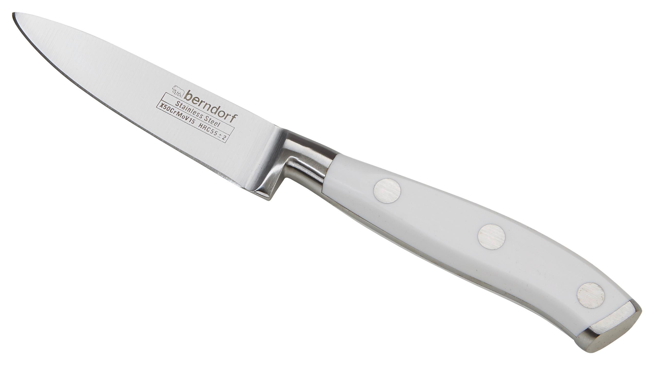 Berndorf Schälmesser Profi Line Edelstahl Klinge: 9 Cm - KONVENTIONELL, Metall (19cm) - Berndorf