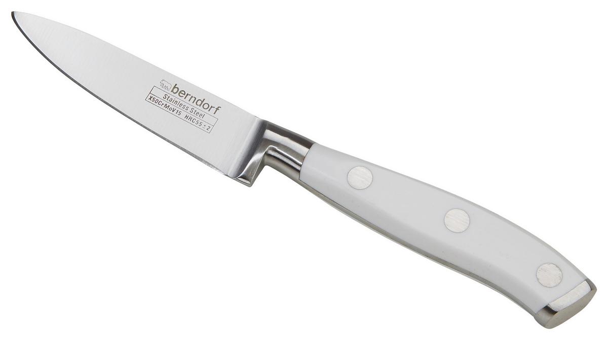 Berndorf Schälmesser Profi Line Edelstahl Klinge: 9 cm - KONVENTIONELL, Metall (19cm) - Berndorf