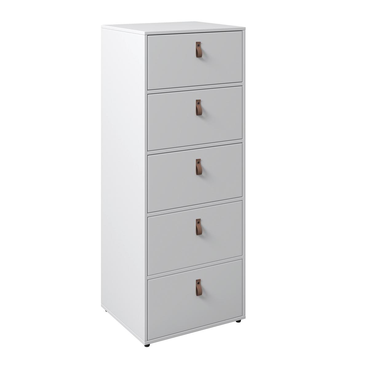 Komoda MICK - hnedá/čierna, Modern, plast (46/119,5/40cm) - Modern Living