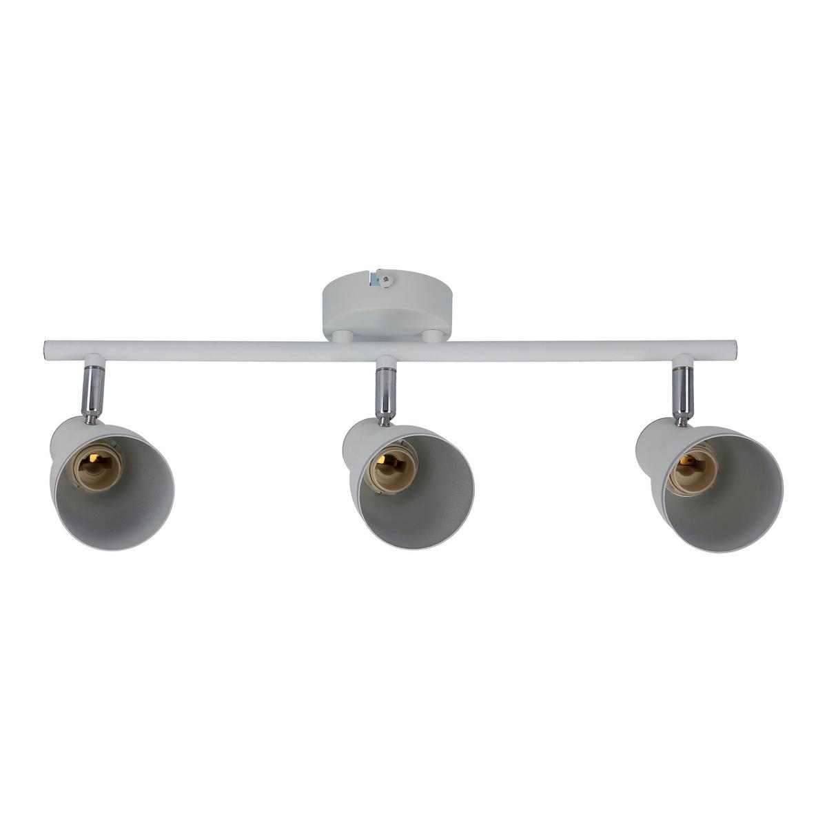 Strahler 93-63403 Fido - Chromfarben/Weiß, KONVENTIONELL, Metall (52/8/16cm)