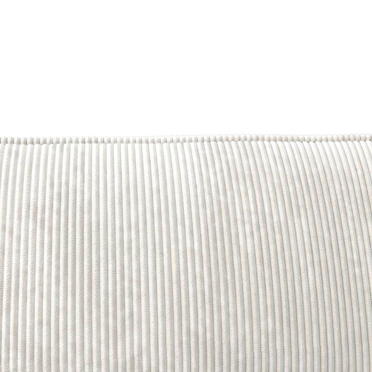 Třímístná pohovka LIAM, bílá - bílá/černá, Moderní, dřevo/textil (210/84/90cm) - Bessagi Home