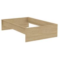 POSTEĽNÝ RÁM UNIT 120 - farba duba, Konventionell, kompozitné drevo (205/135/47cm) - Ondega
