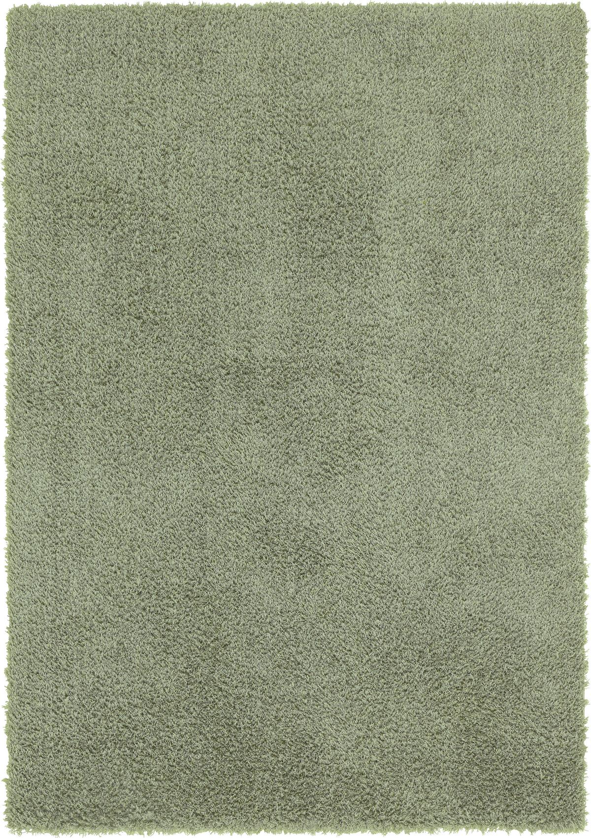 KOBEREC SHAGGY Stefan 1, 80/150cm, zelená - zelená, Modern, textil (80/150cm) - Mömax