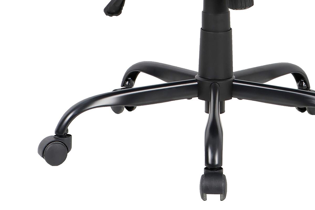 Chefsessel Sting - Schwarz Hochglanz/Schwarz, MODERN, Textil/Metall (57/109/67cm) - MID.YOU